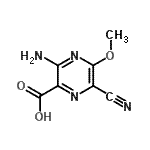 CAS#: 157224-90-3， 3-Amino-6-Cyano-5-Methoxy-2-Pyrazinecarboxylic Acid