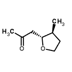 CAS#: 157427-27-5， 1-[(2R,3S)-3-Methyltetrahydro-2-Furanyl]Acetone