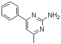 structure of CAS# 15755-15-4, 4-Methyl-6-Phenyl-2-Pyrimidinamine;4-methyl-6-phenyl-2-pyrimidinamine;4-Methyl-6-phenyl-2-pyrimidinamine #;4-methyl-6-phenylpyrimidine-2-ylamine