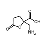 CAS#: 157643-42-0， 2-(Aminomethyl)-5-Oxotetrahydro-2-Furancarboxylic Acid