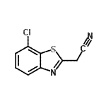 CAS#: 157764-09-5， (7-Chloro-1,3-Benzothiazol-2-Yl)Acetonitrile
