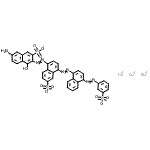 CAS#: 15792-47-9， Trisodium 7-Amino-4-Hydroxy-3-{[6-Sulfonato-4-({4-[(3-Sulfonatophenyl)Diazenyl]-1-Naphthyl}Diazenyl)-1-Naphthyl]Diazenyl}-2-Naphthalenesulfonate