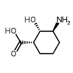 CAS#: 158195-48-3， (1S,2S,3S)-3-Amino-2-hydroxycyclohexanecarboxylic acid