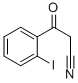 structure of CAS# 158387-19-0, 2-Iodo-B-Oxo-Benzenepropanenitrile;2-IODOBENZOYLACETONITRILE