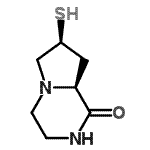 CAS#: 158393-26-1， (7S,8aS)-7-Sulfanylhexahydropyrrolo[1,2-a]Pyrazin-1(2H)-One