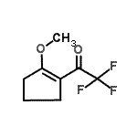CAS#: 158432-46-3， 2,2,2-Trifluoro-1-(2-Methoxy-1-Cyclopenten-1-Yl)Ethanone
