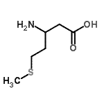 CAS#: 158570-14-0， 3-Amino-5-(Methylsulfanyl)Pentanoic Acid