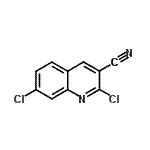 CAS#: 158583-91-6， 2,7-Dichloro-3-Quinolinecarbonitrile