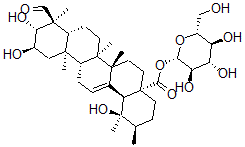 CAS#: 158848-20-5， Glucosyl 23-formyl-2,3,19-trihydroxyurs-12-en-28-oate