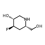 CAS#: 158955-58-9， (3R,4R,6S)-4-Fluoro-6-(Hydroxymethyl)-3-Piperidinol