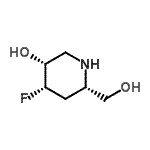CAS#: 158955-60-3， (3R,4S,6S)-4-Fluoro-6-(Hydroxymethyl)-3-Piperidinol