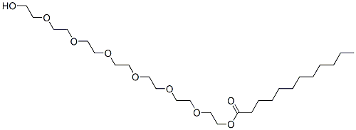 CAS#: 15901-19-6， 20-Hydroxy-3,6,9,12,15,18-Hexaoxaicos-1-Yl Laurate