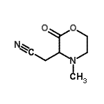 CAS#: 159050-64-3， (4-Methyl-2-Oxo-3-Morpholinyl)Acetonitrile