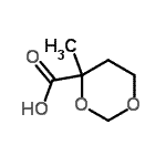 CAS#: 159077-55-1， 4-Methyl-1,3-Dioxane-4-Carboxylic Acid