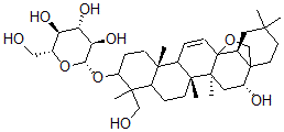 CAS#: 159121-99-0， 13,28-Epoxy-16,23-Dihydroxyolean-11-En-3-Yl-D-Glucopyranoside
