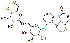 CAS#: 159194-90-8， 11-O-Glucopyranosyl-1-6-Glucopyranosylcanthin-6-One