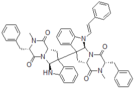CAS 登录号：159355-77-8， 1'-(2-Phenylethylene)ditryptophenaline