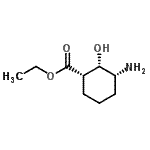 CAS 登录号：159406-07-2， 乙基(1S,2S,3R)-3-氨基-2-羟基环己烷甲酸酯