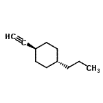 CAS#: 159524-85-3， trans-1-Ethynyl-4-Propylcyclohexane