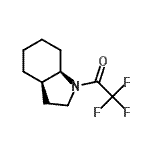 CAS#: 159551-35-6， 2,2,2-Trifluoro-1-[(3aR,7aR)-Octahydro-1H-Indol-1-Yl]Ethanone