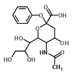 CAS#: 15964-32-6， 2-O-Phenyl-alpha-D-N-acetylneuraminic acid