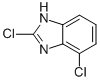 structure of CAS# 15965-56-7, 2,7-Dichloro-1H-Benzimidazole;1H-Benzimidazole,2,4-Dichloro-(9CI);2,4-Dichloro-1H-Benzo[D]Imidazole