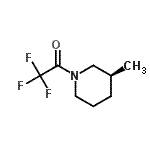 CAS#: 159651-11-3， 2,2,2-Trifluoro-1-[(3S)-3-Methyl-1-Piperidinyl]Ethanone