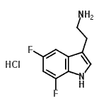 CAS#: 159730-14-0， 2-(5,7-Difluoro-1H-Indol-3-Yl)Ethanamine Hydrochloride (1:1)