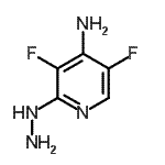 CAS#: 159783-21-8， 3,5-Difluoro-2-Hydrazino-4-Pyridinamine