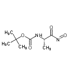 CAS#: 160057-01-2， N<Sup>2</Sup>-{[(2-Methyl-2-Propanyl)Oxy]Carbonyl}-N-Oxo-L-Alaninamide