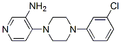 CAS#: 16019-53-7， 1-(3-Amino-4-Pyridyl)-4-(M-Chlorophenyl)Piperazine