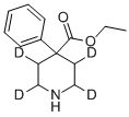 CAS#: 160227-47-4， 4-Phenyl-4-Piperidine-3,3,5,5-D4-carboxylic Acid Ethyl Ester