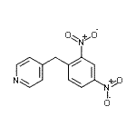 structure of CAS# 1603-85-6, 4-(2,4-Dinitrobenzyl)Pyridine