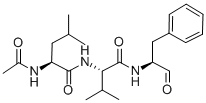 CAS#: 160369-84-6， N-Acetyl-L-Leucyl-N-[(1S)-1-Formyl-2-Phenylethyl]-L-Valinamide