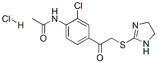 CAS#: 160518-39-8， N-[2-Chloro-4-[2-(4,5-Dihydro-1H-Imidazol-2-Ylsulfanyl)Acetyl]Phenyl]Acetamide Hydrochloride