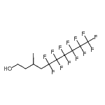 CAS#: 16083-68-4， 5,5,6,6,7,7,8,8,9,9,10,10,10-Tridecafluoro-3-Iodo-1-Decanol