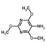CAS#: 16097-43-1， 2,4,6-Trimethoxypyrimidin-5-Amine