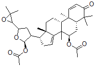 CAS#: 161043-66-9， [(5R,7R,9R,10R,13S,17R)-17-[(2R)-2-Acetyloxy-5-(3,3-Dimethyloxiran-2-Yl)Oxolan-3-Yl]-4,4,8,10,13-Pentamethyl-3-Oxo-5,6,7,9,11,12,16,17-Octahydrocyclopenta[a]Phenanthren-7-Yl] Acetate