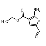 CAS#: 161327-59-9， Ethyl 2-Amino-5-Formyl-3-Thiophenecarboxylate