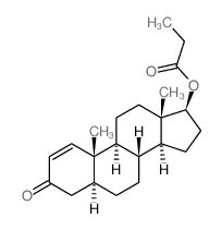 CAS#: 16134-78-4， 17beta-Hydroxy-5alpha-androst-1-en-3-one propionate