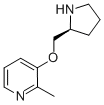 CAS#: 161417-03-4， 2-Methyl-3-[[(2S)-Pyrrolidin-2-Yl]Methoxy]Pyridine