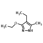 CAS#: 161525-14-0， 3-Ethoxy-4-Ethyl-5-Methyl-1H-Pyrazole