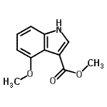 CAS#: 161532-19-0， Methyl 4-Methoxy-1H-Indole-3-Carboxylate