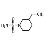 CAS#: 16168-24-4， 3-Ethyl-1-Piperidinesulfonamide