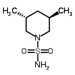 CAS#: 16168-26-6， (3R,5R)-3,5-Dimethyl-1-Piperidinesulfonamide