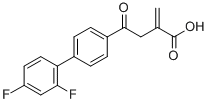 CAS#: 161692-81-5， 4-[4-(2,4-Difluorophenyl)Phenyl]-2-Methylidene-4-Oxobutanoic Acid