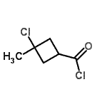 CAS#: 16200-72-9， 3-Chloro-3-Methylcyclobutanecarbonyl Chloride