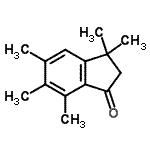 CAS#: 16204-69-6， 3,3,5,6,7-Pentamethyl-1-Indanone