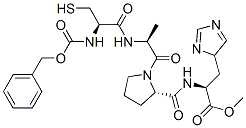 CAS#: 162334-61-4， Methyl (2S)-3-(3H-Imidazol-4-Yl)-2-[[(2S)-1-[(2S)-2-[[(2R)-2-Phenylmethoxycarbonylamino-3-Sulfanylpropanoyl]Amino]Propanoyl]Pyrrolidine-2-Carbonyl]Amino]Propanoate Hydrochloride