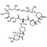 CAS#: 162635-03-2， (1R,2R,4S)-4-{(2R)-2-[(1R,9S,12S,15R,16E,18R,19R,21R,23S,24E,26E,28E,30S,32S,35R)-1,18-Dihydroxy-19,30-Dimethoxy-15,17,21,23,29,35-Hexamethyl-2,3,10,14,20-Pentaoxo-11,36-Dioxa-4-Azatricyclo[30.3.1.0<Sup>4 ,9</Sup>]Hexatriaconta-16,24,26,28-Tetraen-12-Yl]Propyl}-2-Methoxycyclohexyl 2,2,5-Trimethyl-1,3-Dioxane-5-Carboxylate